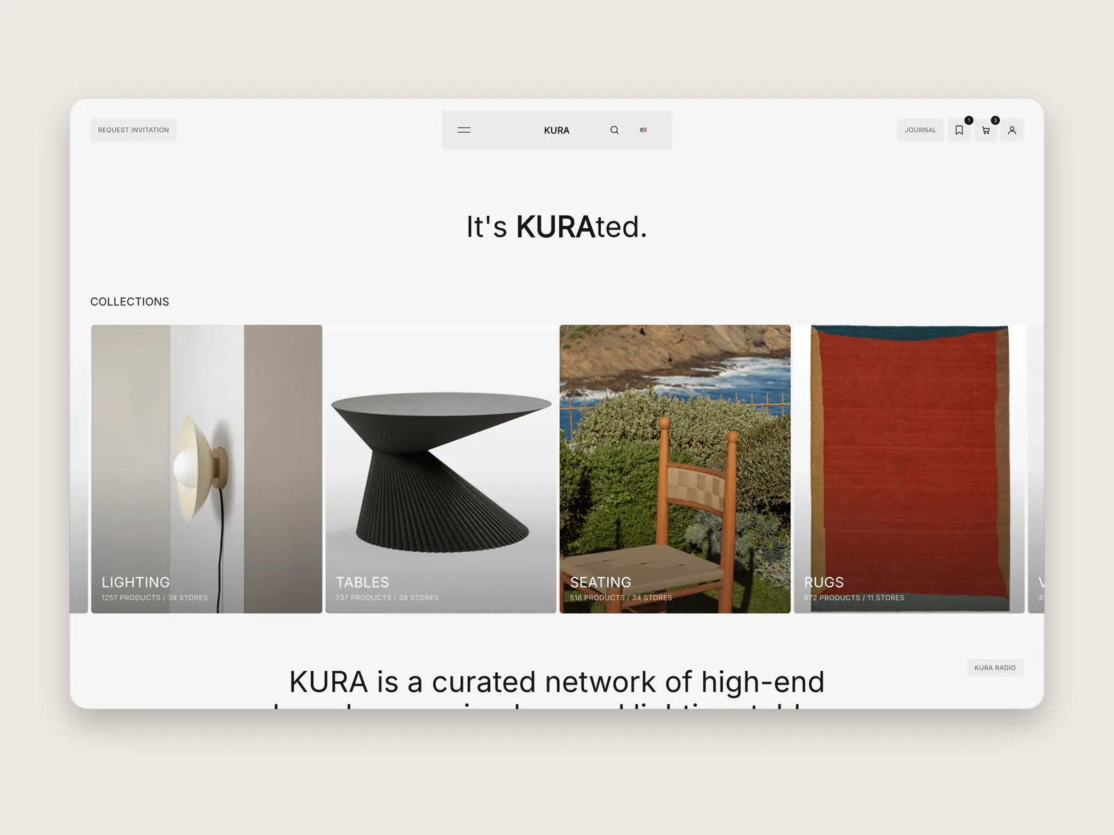 KURA website